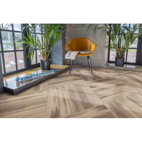 Кварц виниловый ламинат Aquafloor Parquet Glue AF2505PG