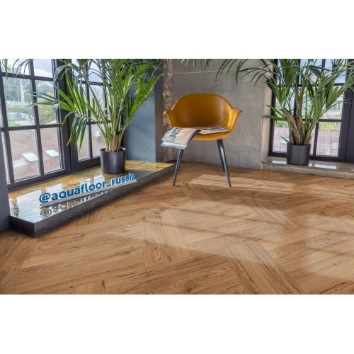 Кварц виниловый ламинат Aquafloor Space Parquet Light AF4501PQL