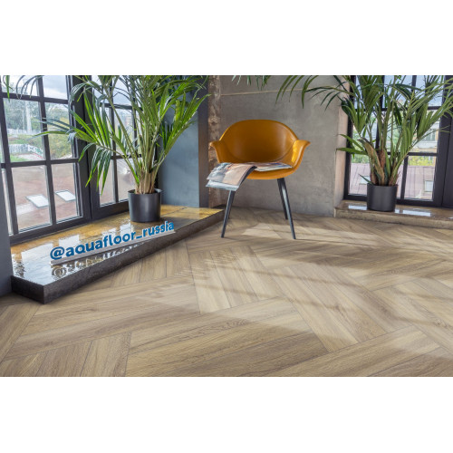 Кварц виниловый ламинат Aquafloor Space Parquet Light AF4505PQL