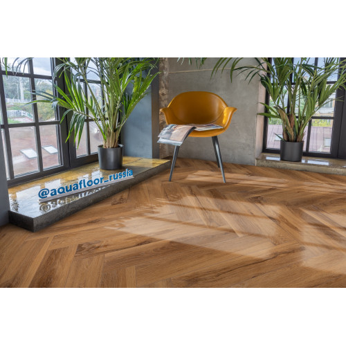 Кварц виниловый ламинат Aquafloor Space Parquet Light AF4509PQL