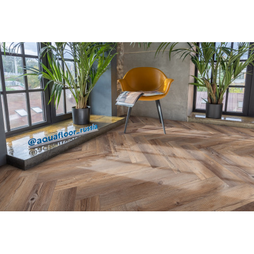 Кварц виниловый ламинат Aquafloor Space Parquet Light AF4517PQL