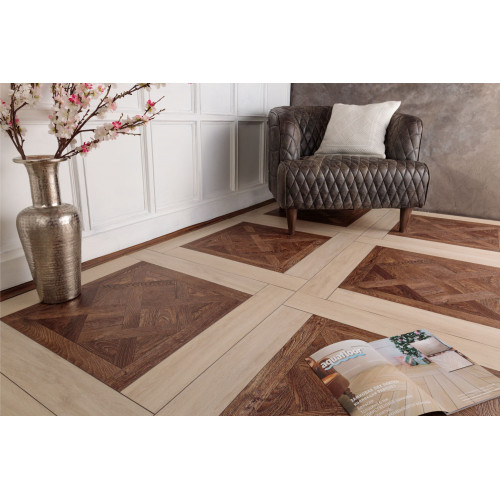 Кварц виниловый ламинат Aquafloor Versailles & Parquet Plus AF7005VS+AF6017PQ